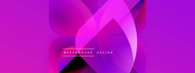 Soyut pembe arkaplan özellikleri üst üste binen taç yaprakları. Gradyan renkler dinamik görsel efekt yaratır. Metin arkaplan tasarımı okur.