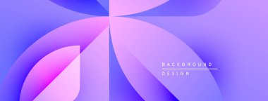 Soyut arkaplan mor ve mavi renkte akıyor. Modern tasarım elementleri dinamik görsel etki yaratır. Basit metin arkaplan tasarımı okur.