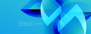 Soyut mavi tasarım akışkan şekiller, gradyanlar içerir. Modern estetik, dinamik bileşim, uygun arkaplan ögesi.