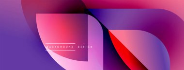 Soyut sıvı şekilleri, canlı gradyanlar. Mor, pembe, kırmızı renkler kusursuz bir şekilde harmanlanır. Arka planlar için modern tasarım ögesi.