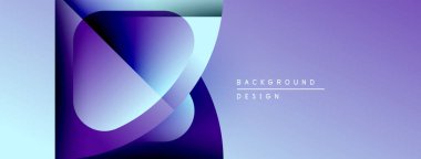 Soyut mor katmanlar dinamik görsel efekt yaratır. Gradyan gölgeler harmanlanarak modern arkaplan tasarımı oluşturur. Minimalist estetik, temiz çizgiler..