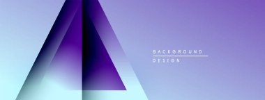 Soyut geometrik tasarım. Renkler karışır, modern görsel efekt yaratır. Minimalist biçim, uygun arkaplan ögesi.