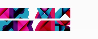 Soyut renkli bloklar tekrarlanan kalıplar oluşturur. Canlı renkler harmanlanır, dinamik görsel doku oluşturur. Modern tasarım ögeleri cesur kompozisyon sunar.