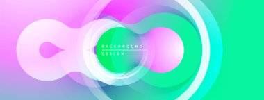 Soyut sıvı şekiller, canlı renklerin karışımı. Modern tasarım, dinamik kompozisyon, gradyan etkisi görsel ilgi yaratır.