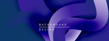 Soyut sıvı şekilleri, derin maviler, morlar dinamik bir zemin oluşturur. Metin arka plan tasarımı okur. Modern, zarif bir görüntü..