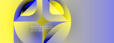 Soyut sıvı şekiller, canlı renkler, modern tasarım. Gradyan arka plan dinamik görsel efekt yaratır. Minimalist kompozisyon.