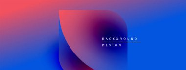 Soyut eğim arkaplanı. Canlı renkler düzgün bir şekilde harmanlanarak modern görsel efekt yaratır. Metin arkaplan tasarımı okur.