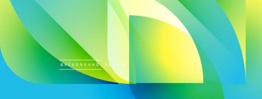 Soyut sıvı şekiller, canlı renklerin karışımı. Gradyan tasarım dinamik görsel efekt yaratır. Dijital projeler için modern arkaplan.