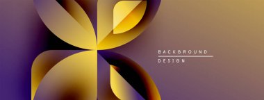 Soyut çiçek tasarımı. Renkler karışıyor ve dinamik taç yaprağı şekilleri oluşturuyor. Projeler için modern ve zarif bir arkaplan.