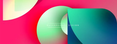 Soyut sıvı şekiller, canlı renklerin karışımı. Modern tasarım, dinamik kompozisyon, gradyan etkiler görsel ilgi yaratır. Arkaplanda metin ögeleri.