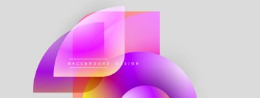 Soyut gradyanlar çakışıyor, dinamik görsel etki yaratıyor. Yumuşak pembeler, morlar, sarılar pürüzsüz karışıyor. Modern arkaplan tasarımı ögesi.