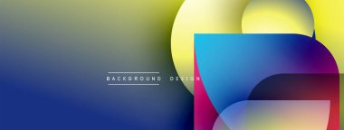 Soyut eğim arkaplanı. Üst üste binen renkli şekiller dinamik görsel efekt yaratır. Metin arka plan tasarımı okur. Modern, canlı kompozisyon.