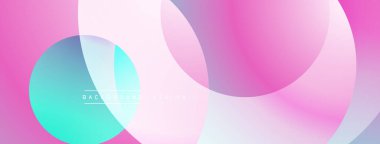 Soyut sıvı şekiller, pembeler, maviler, morlar harmanlanır. Modern tasarım, gradyan renkler dinamik görsel efekt yaratır. Minimalist arkaplan.