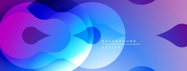 Soyut sıvı şekiller, canlı renklerin karışımı. Modern tasarım, pürüzsüz gradyanlar dinamik görsel efekt yaratır. Dijital projeler için uygun arkaplan.