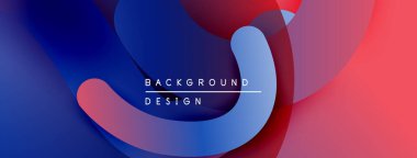 Soyut sıvı şekiller, canlı renkler, modern tasarım. Gradyan karışımları dinamik görsel deneyimler yaratır. Arkaplan ögesi.