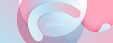 Soyut sıvı şekiller, pastel renklerin karışımı. Yumuşak gradyanlar modern arkaplan tasarımı yaratır. Minimalist estetik, pürüzsüz geçişler görünür..