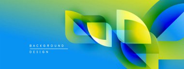 Soyut akışkan şekiller, canlı mavi, yeşil, sarı gradyanlar. Modern tasarım elementleri dinamik görsel doku oluşturur. Arkaplan metni arkaplan tasarımı okur.