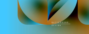 Soyut sıvı şekiller harmanlanarak canlı renk değişimleri yaratır. Dizayn üst üste bindirme formlarının altında metin arkaplan tasarımı içerir.