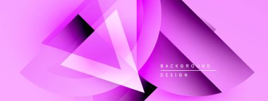 Soyut pembe eğimli şekiller çakışıyor. Modern tasarım dinamik katmanlar içerir, canlı görsel efektler yaratır. Metin arkaplan tasarımı okur.