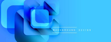 Soyut mavi katmanlar dinamik görsel efekt yaratır. Sancaklar, sunumlar ve arka planlar için modern tasarım uygun. Yumuşak eğimler derinliği artırır.