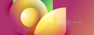 Soyut renkli şekiller örtüşüyor, canlı bir değişim etkisi yaratıyor. Modern tasarım arka planlar ve sunumlar için uygundur. Yumuşak geçişler dinamik bileşim sunar.