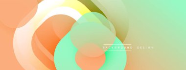 Soyut sıvı şekiller, pastel renklerin karışımı. Yumuşak gradyanlar dinamik görsel deneyimler yaratır. Arka planlar için modern tasarım ögesi.
