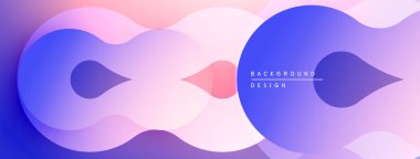 Soyut sıvı şekiller, pastel renklerin karışımı. Modern tasarım, pürüzsüz eğimler dinamik kompozisyon yaratır. Arkaplan akışı, hareketi önerir.