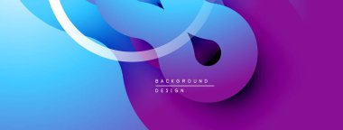 Soyut sıvı şekilleri canlı mavileri, morları harmanlıyor. Dinamik eğriler modern arkaplan tasarımı yaratır. Yumuşak eğimler görsel derinlik sunar.