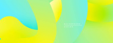 Soyut eğim arkaplanı. Pürüzsüz renk değişimi, canlı renkler, modern tasarım elementleri. Minimalist estetik, dalgalı şekiller, parlak görseller..