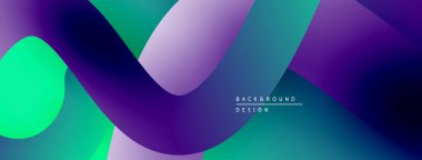 Soyut sıvı şekiller, canlı renklerin karışımı. Modern tasarım, gradyan etki dinamik görsel deneyim yaratır. Dijital projeler için uygun arkaplan.