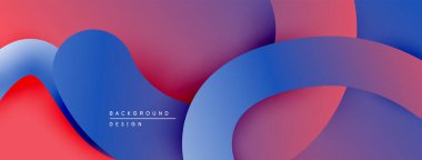 Soyut sıvı şekiller, canlı renklerin karışımı. Modern tasarım, pürüzsüz eğimler dinamik kompozisyon yaratır. Çeşitli projeler için uygun arkaplan.