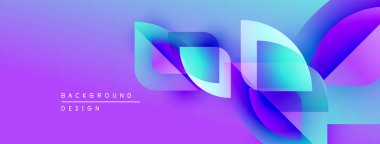 Soyut sıvı şekilleri mor, mavi renkleri harmanlıyor. Modern arka plan tasarımı dinamik hareketi ve enerjiyi çağrıştırıyor. Minimalist metin mevcut.