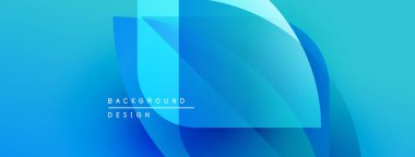 Soyut mavi katmanlar dinamik bileşim yaratır. Modern tasarım elementleri akıcılık, derinlik ve yenilik öneriyor. Arkaplan özellikleri metin arkaplanı, tasarım.