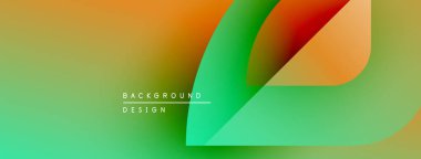 Soyut eğim arkaplanı. Pürüzsüz renk değişimi, canlı renkler. Modern tasarım elementleri dinamik görsel etki yaratır. Minimalist estetik.