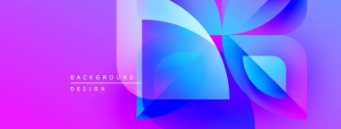 Soyut, enerjik bir arkaplan. Akan şekiller mor, mavi renkleri harmanlıyor. Modern tasarım elementleri dinamik görsel efekt yaratır.