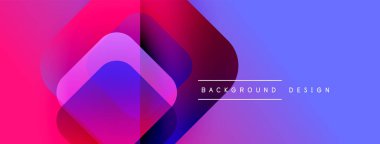 Soyut gradyan katmanlar çakışıyor ve canlı bir görsel etki yaratıyor. Modern tasarım elementleri dijital sanat ve teknoloji odaklı.