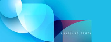 Soyut mavi tasarım akışkan şekiller, gradyanlar içerir. Modern estetik, arka planlar, afişler, sunumlar için uygun. Minimalist stil.