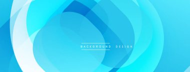 Soyut mavi katmanlar dinamik akış şekilleri yaratır. Modern tasarım sakin ve serin bir enerjiyi çağrıştırıyor. Arkaplan özellikleri metin arkaplanı, tasarım.