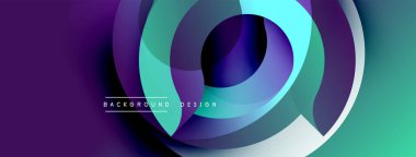 Soyut akış katmanları, canlı renkler, modern tasarım. Mor, deniz mavisi, beyaz karışım dinamik görsel efekt yaratır. Arkaplan ögesi.