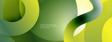 Soyut sıvı şekilleri, canlı yeşil renkler, pürüzsüz gradyanlar. Modern tasarım unsuru, projeler için mükemmel bir zemin. Minimalist estetik.
