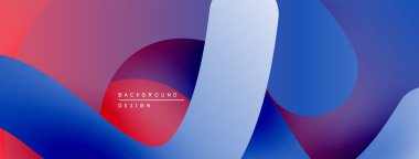 Soyut sıvı şekiller, canlı renklerin karışımı. Modern tasarım, pürüzsüz eğimler dinamik kompozisyon yaratır. Çeşitli projeler için uygun arkaplan.