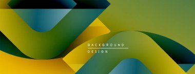 Soyut akışkan şekiller, canlı renkler, modern tasarım. Sarı, yeşil, deniz mavisi gradyanı dinamik görsel doku yaratır. Arkaplan ögesi.