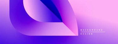 Soyut eğim arkaplanı. Mor, pembe renkler düzgün bir şekilde harmanlanır. Modern tasarım elementleri görsel ilgi yaratır. Minimalist estetik.