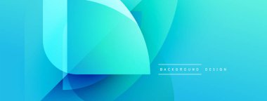 Soyut mavi şekiller örtüşüyor ve dinamik bir değişim etkisi yaratıyor. Modern tasarım arka planlar ve sunumlar için uygundur. Temiz, minimalist estetik.