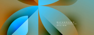 Soyut akışkan şekiller harmanlanarak dinamik gradyan arkaplan oluşturur. Renkler turuncuya kadar değişiyor. Bu da hareket ve derinlik demektir. Minimalist tasarım unsurları.