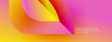 Soyut gradyan katmanlar dinamik görsel akış yaratır. Parlak renkler harmanlanarak modern arkaplan tasarımı oluşturur. Pürüzsüz geçişler canlı estetik sunar.