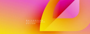 Soyut eğim arkaplanı. Canlı renkler düzgün bir şekilde harmanlanarak, dinamik görsel efekt yaratır. Metin arkaplan tasarımı okur.