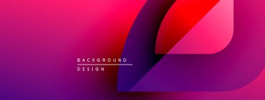 Canlı gradyan arkaplan soyut şekiller içerir. Pembe, mor, kırmızı renkler düzgün bir şekilde harmanlanır. Minimalist metin arka plan tasarımı okur. Modern estetik.