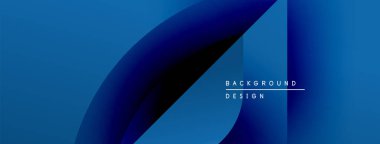 Soyut mavi eğimler akan şekiller yaratır. Metin arka plan tasarımı okur. Minimalist kompozisyon, modern estetik. Yumuşak geçişler, canlı renkler.