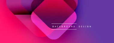 Soyut, enerjik şekiller çakışıyor. Pembe, mor renkler modern arkaplan yaratır. Metin arka plan tasarımı okur. Minimalist estetik.